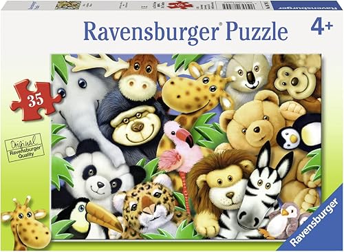 Miniatura 2 de Ravensburger Softies - Rompecabezas de 35 piezas para niños, cada pieza es única, las piezas encajan perfectamente (08794)