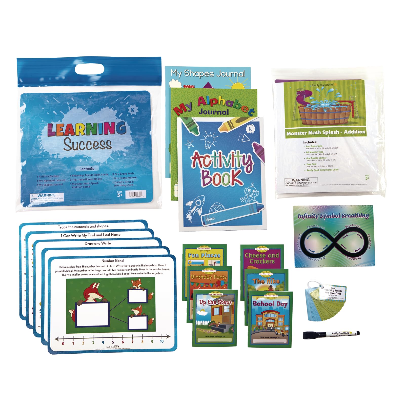 Really Good Stuff Learning Success: Grade K - Reading, Math, & SEL