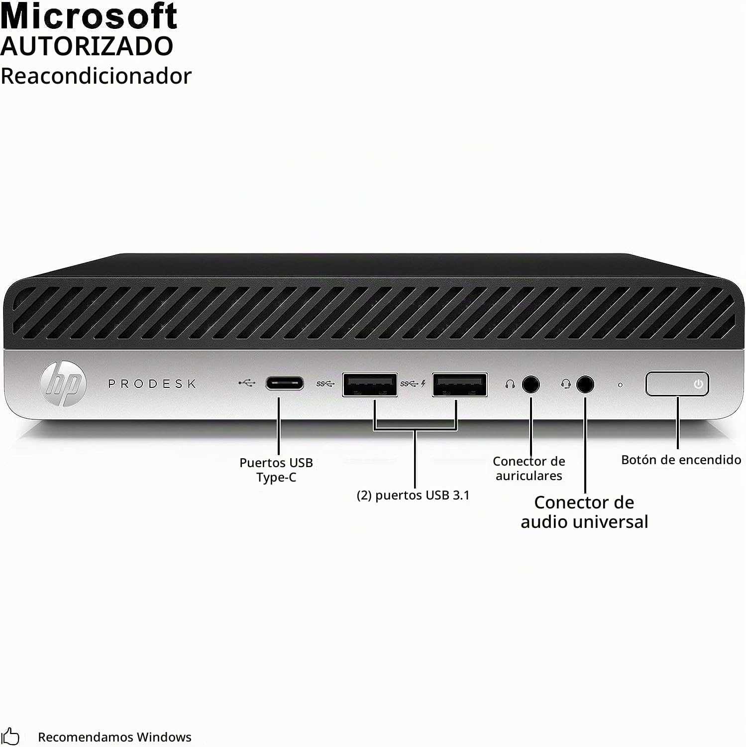 Amazon.com: HP EliteDesk 800 G3 Mini computadora de escritorio