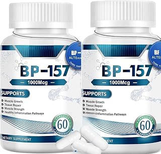 BP-157-Peptide Capsules 1000Mcg, Supports Muscle Growth, Tissue Repair, Strength, 120 Count