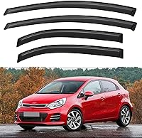 Vista 176 de Visores para ventanas y protectores contra la lluvia para Ford Fusion 2013, 2014, 2015, 2016, 2017, 2018, 2019, 2020, Deflectores de viento