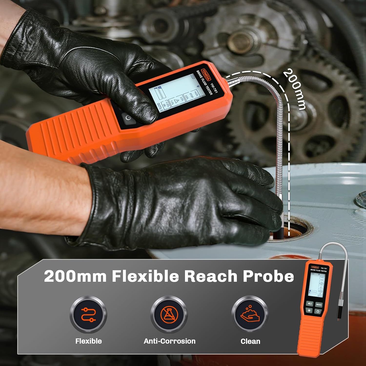 YW-791 Brake Fluid Tester and YW-781 Car Battery Tester