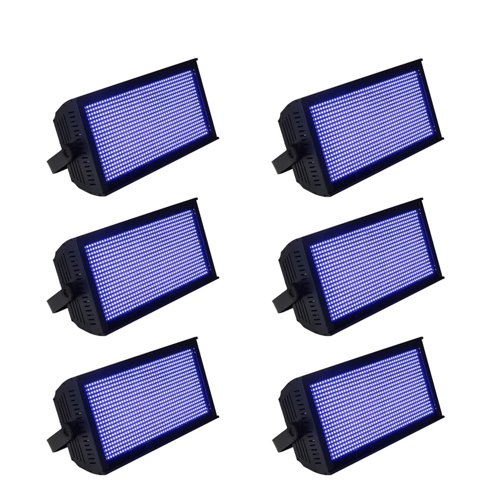 Bañador de Pared, 6 luces LED RGB de 200 W for marquesina, efecto cegador, for DJ, bodas, discotecas y fiestas.