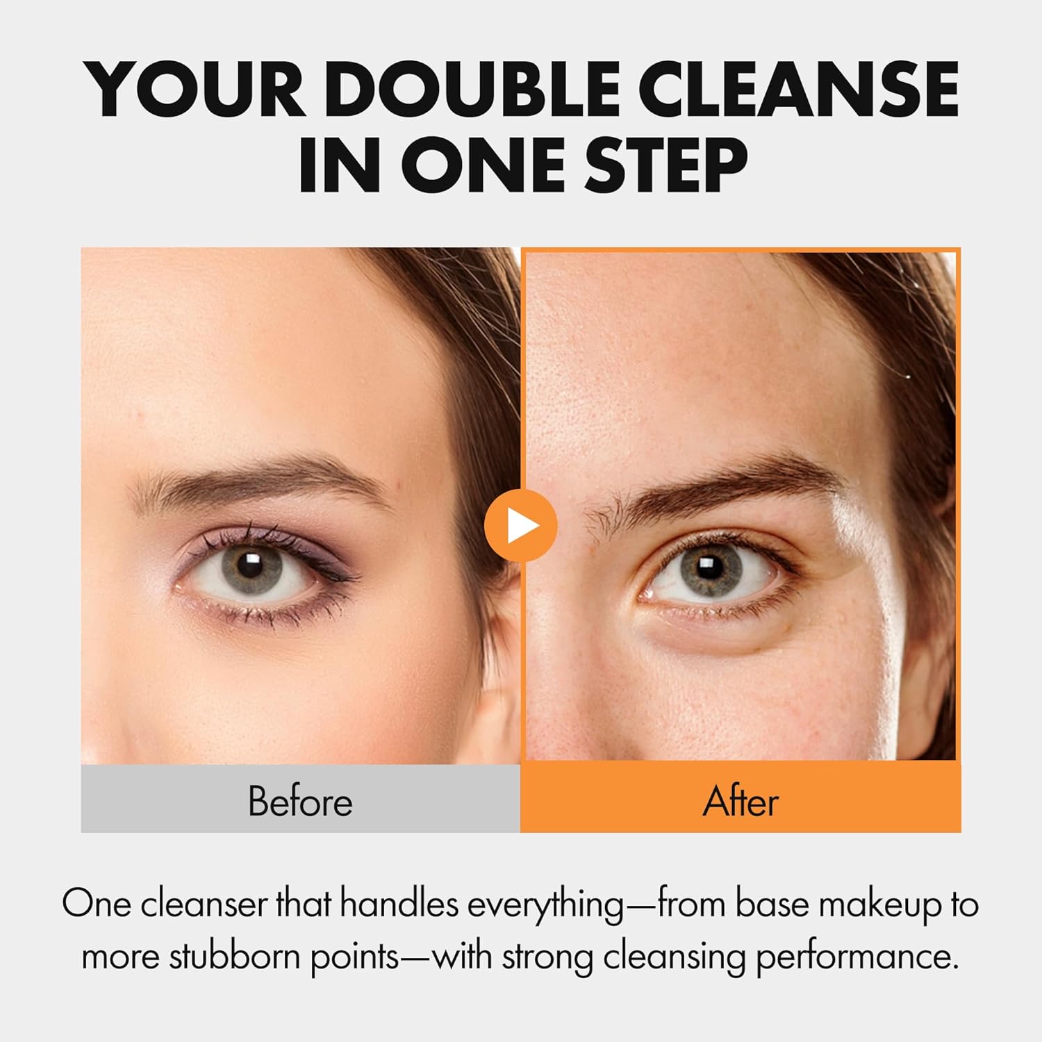 Carrot Relief Oil to Foam - Hydrating and Pore Cleansing Makeup Remover with Tea Tree Extract - Oil Based Foaming Facial Cleanser for Build Up and Excess Sebum - Korean Skin Care 3.38 Fl Oz