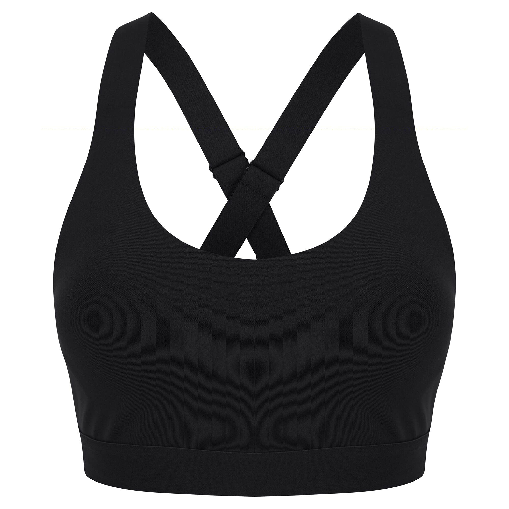 Tombo Womens/Ladies Core Medium Impact Bra (M) (Black)