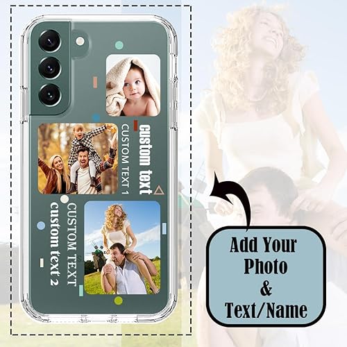 Vista 140 de Funda transparente 3 en 1 diseñada para teléfono Galaxy S21, Plus/Ultra/FE 5G Samsung, capas protectoras híbridas [protector de pantalla] Borrar 05