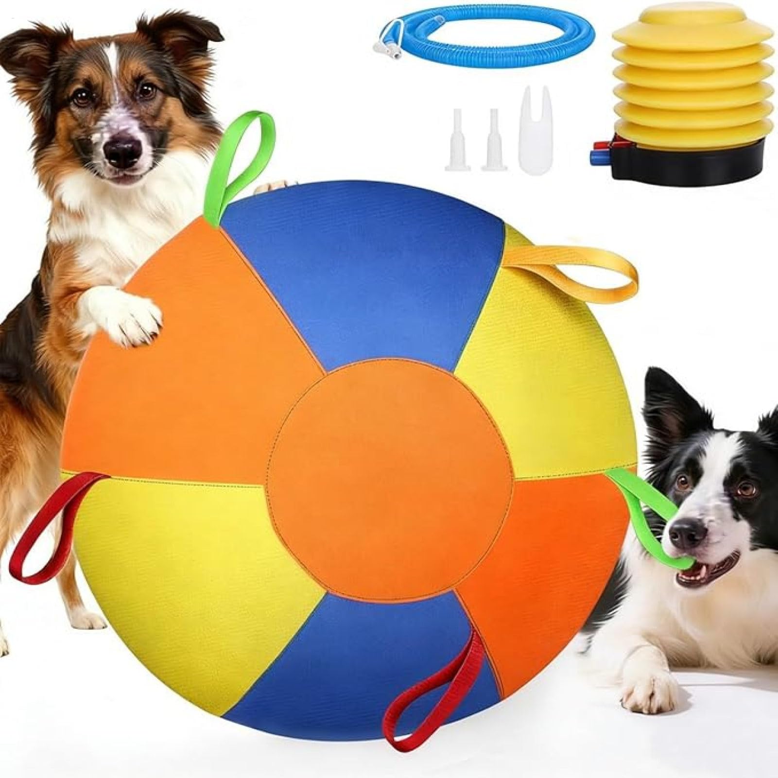 Großer Hüteball für Hunde Beruhigendes aufblasbares Hundespielzeug mit