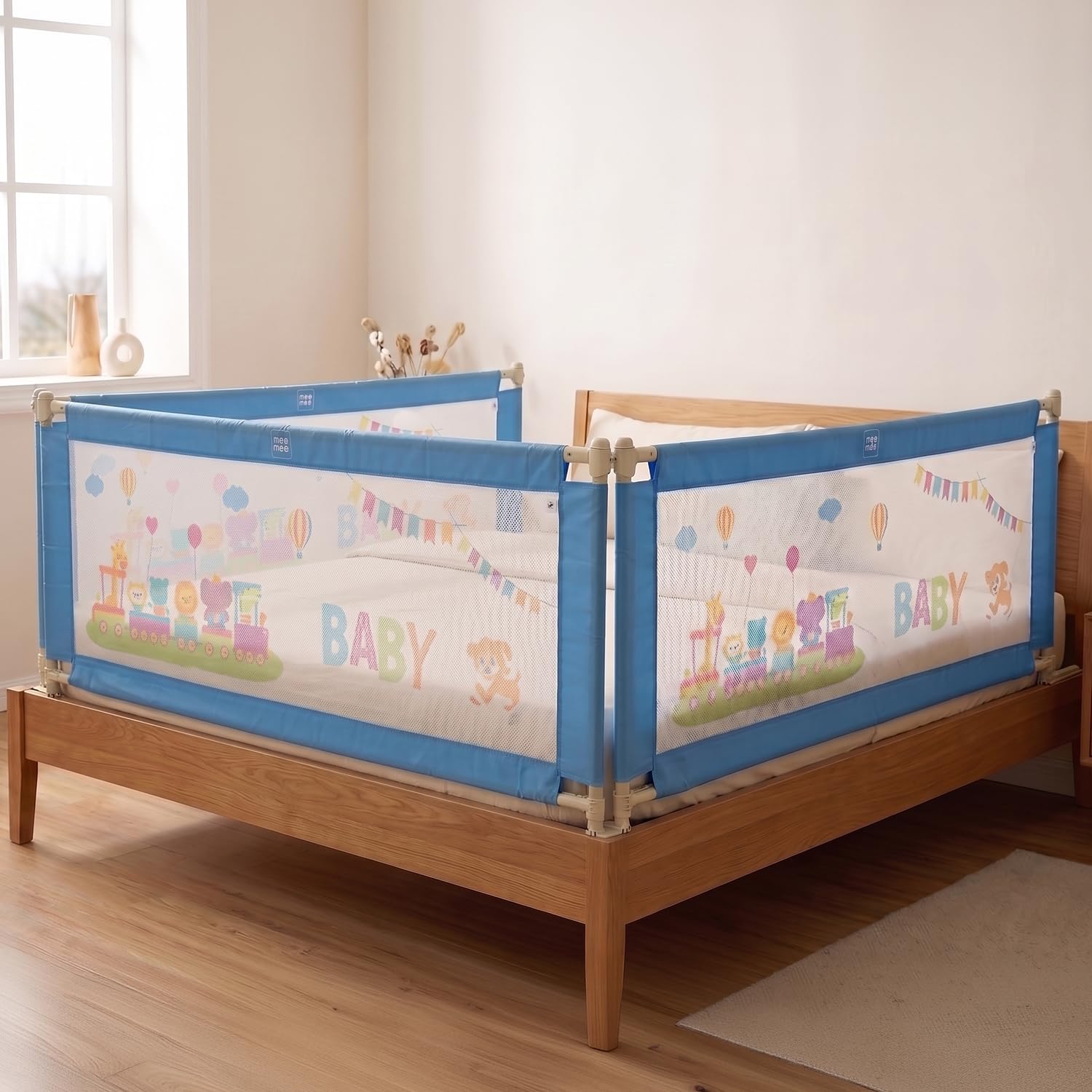 Mee Mee Bed Rail Guard - Baby Safety Rail -10