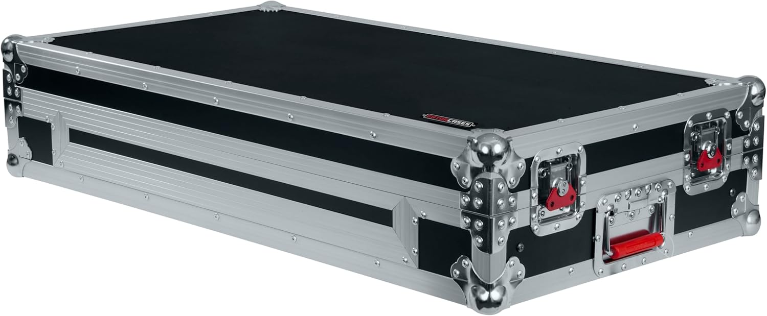Gator Cases G-TOUR Series DJ Controller Road Case with Sliding Laptop Platform - Custom Fit for Pioneer DDJ-SZ; (G-TOURDSPDDJSZ)