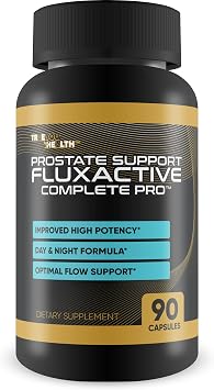 Prostate Support Fluxactive Complete Pro - Premium Prostate Formula with Panax Ginseng Promote T Prostate Health for Mens Health & Wellness - Aid Blood Flow & Stamina - Prostate Supplements for Men