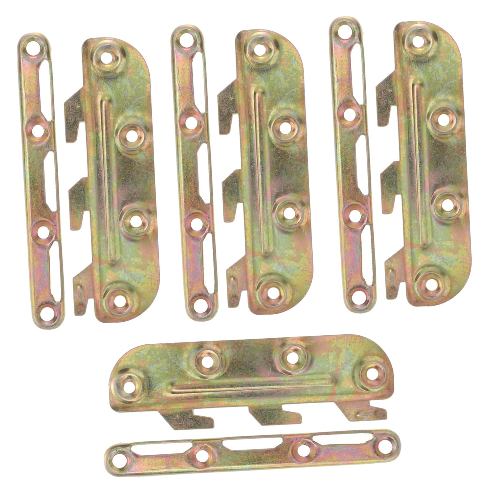 Supports de lit anti-grincement pour fixation de rails de cadre de lit