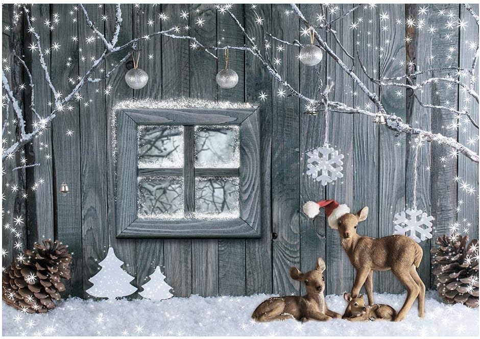 Funnytree 冬 クリスマス 写真背景 メリークリスマス 鹿 素朴な木製家 窓 背景 雪 ランドスペース ベビー キッズ パーティー ケーキ テーブル 装飾 ポートレート バナー フォトスタジオ小道具 7x5フィート B08k3xjmpc B6c バックペーパー 背景布 Audiocenter Com Gt