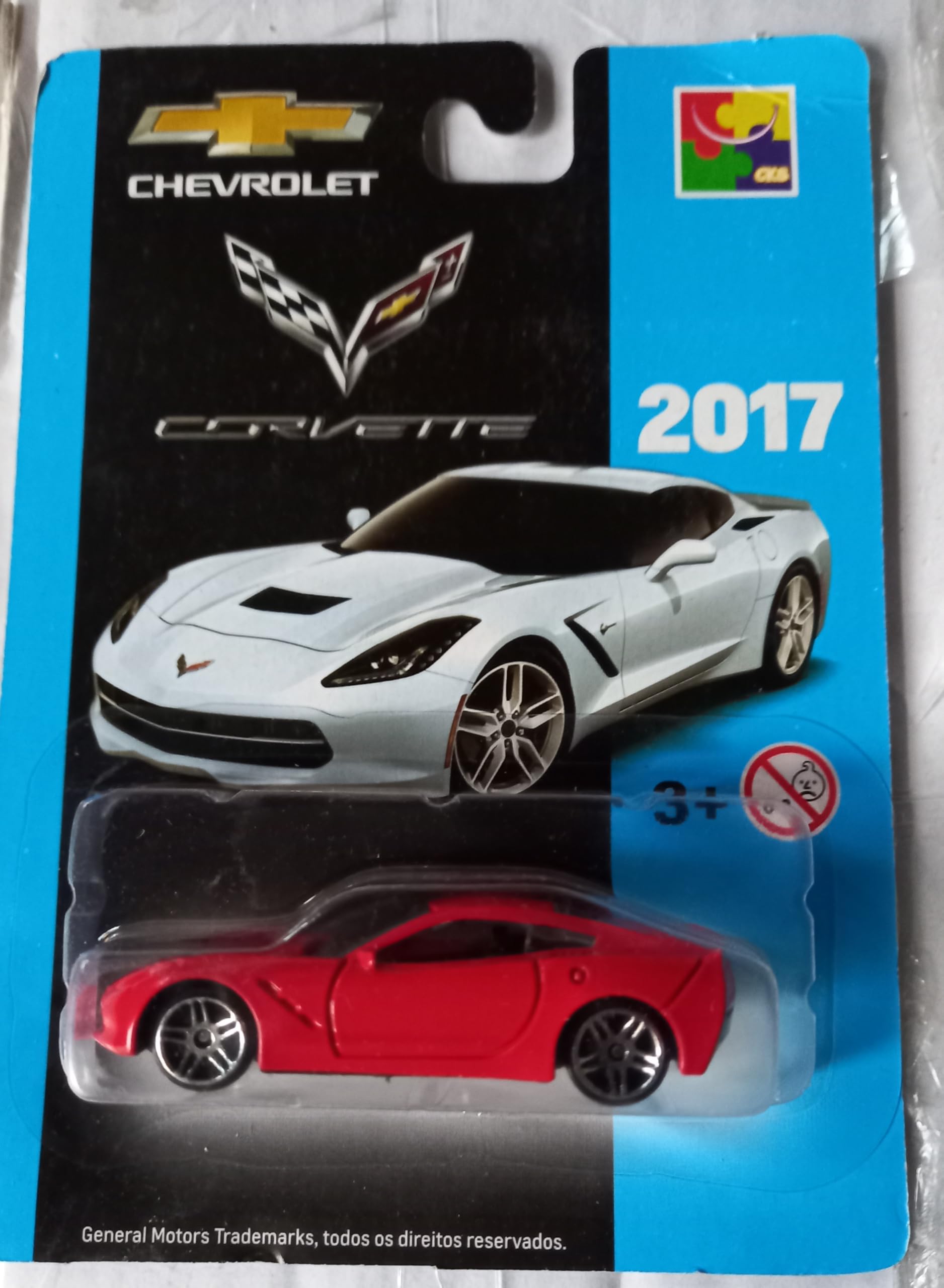 Cks Miniatura Corvette Stingray 2017, Modelo Colecionável : Amazon
