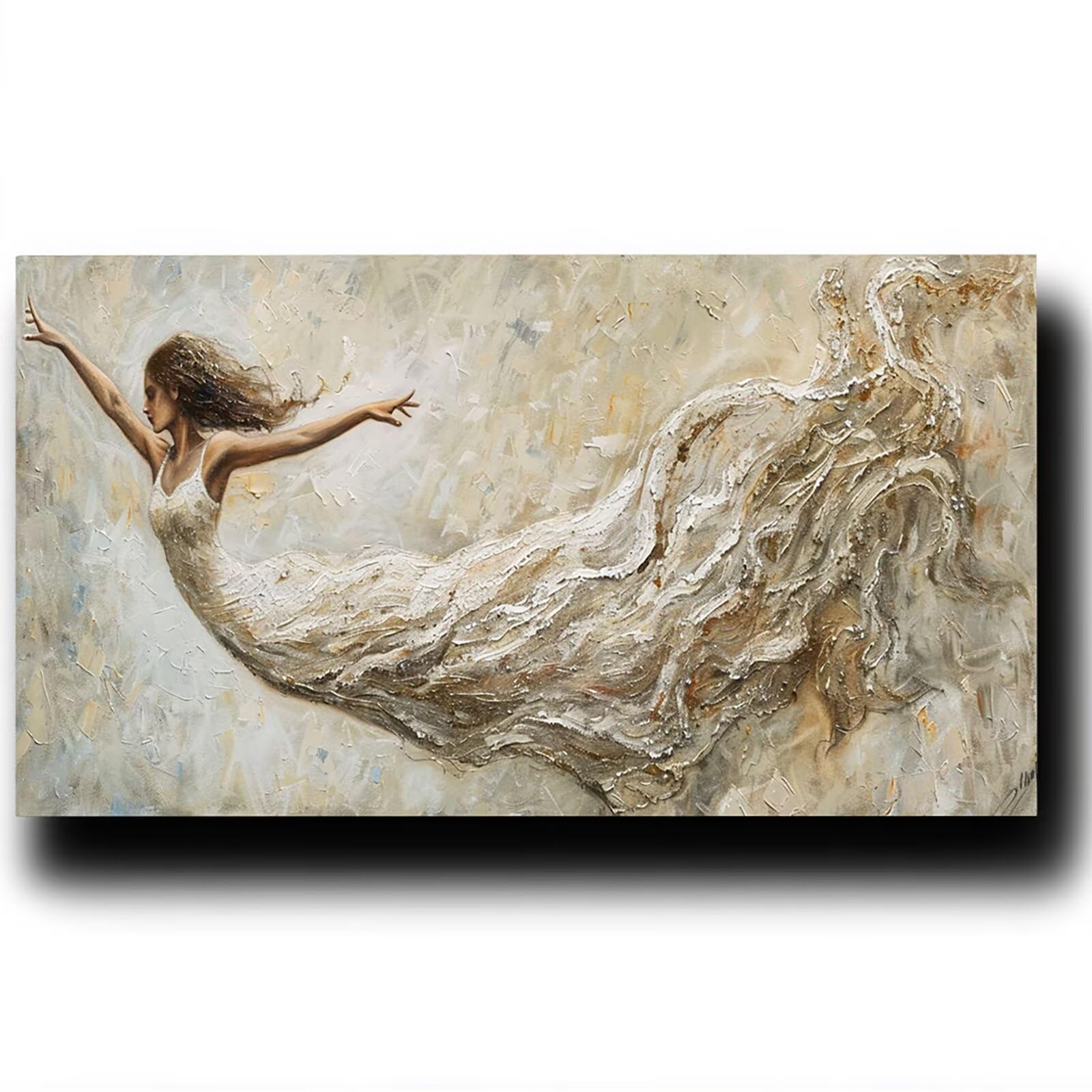 Pintar por Numeros Adultos Mujer, Pintar por Numeros Niños Kit Manualidades Adultos Abstracto Cuadros para Pintar por Numeros Pintura Acrílico, Cuadros Decoracion Salon Modernos 80X160cm 7w-3-A