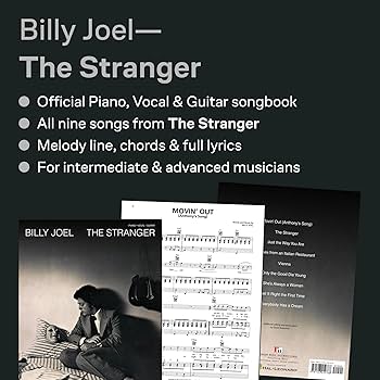 Amazon | The Stranger: Billy Joel (Piano/Vocal/guitar