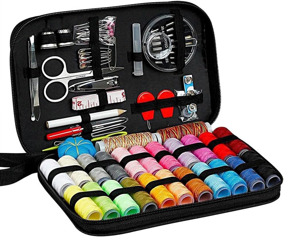 Sewing Kits DIY Multi-Function Box Set for Hand Lting Stitching Embroidery Thread Accessories