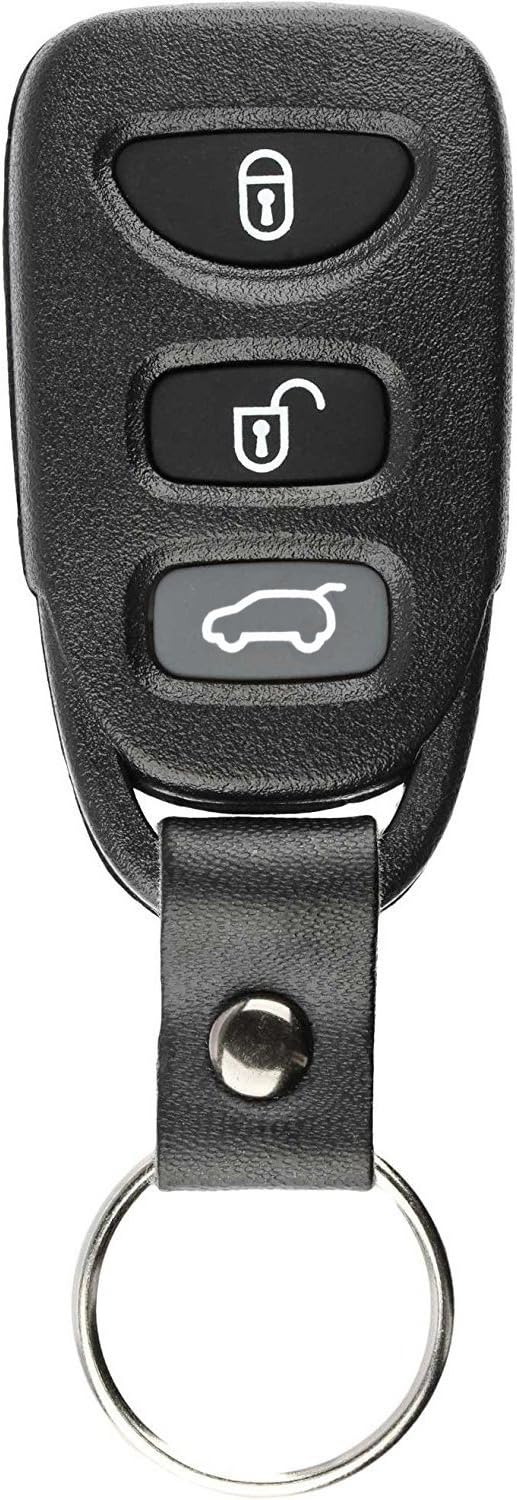 Flip Key Remote Fob For 2013-2017 Hyundai Elantra GT - Black, TQ8RKE-3F03 Replacement