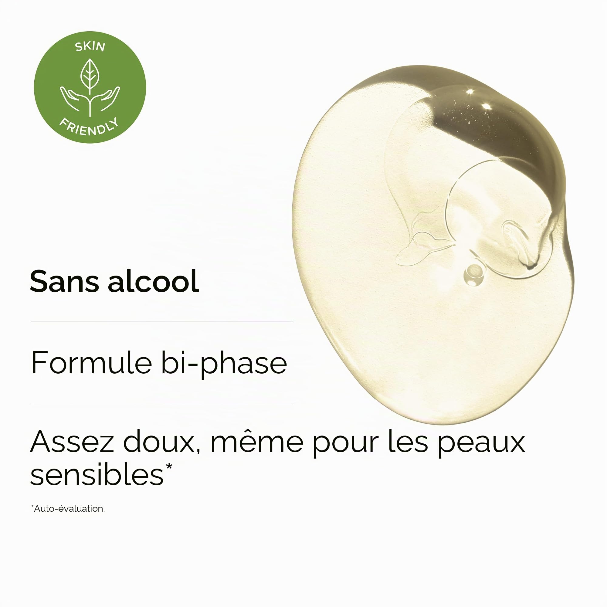 White Tea Skin Solutions Lotion Infusée Biphase Tonifiante et Hydratante, apaise, nourrit et tonifie la peau, Riche en huile de Thé Blanc, formule vegan, convient aux peaux sensibles, 200ml