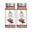 Dawn Lee Kala Namak Powder (Pack of 2 x 100g) | Sanchal/Sulemani Black Salt | Natural Digestive Salt | Light Pink Rock Salt for Raita, Chaat, Salad, Fruits & Beverages gallery image