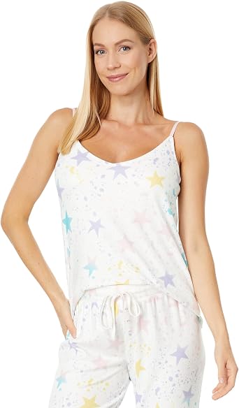 PJ Salvage Womens Loungewear Star Splatter Cami