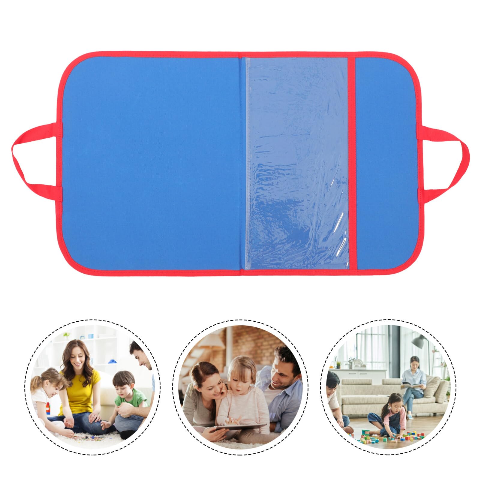 JECOMPRIS 1 Set Felt Board Story Set, Foldable Flannel Board Teaching Wall Flannel Board Interactive Storytelling Play for Preschool Crafts Activity Early Learning