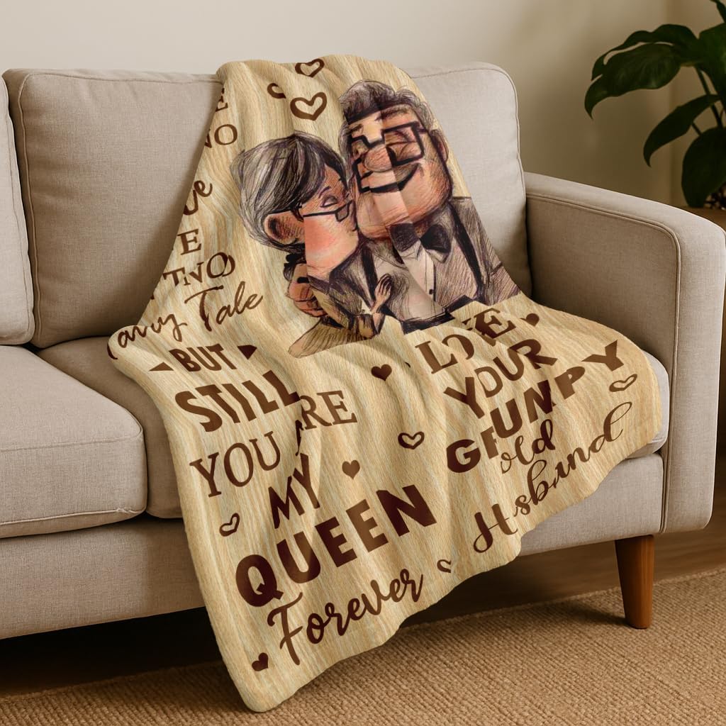 Gifts for Wife Blanket 60’’X50’’, Anniversary Wedding Romantic Gift for Her, Wife Mothers Day Birthday Gift from Husband, I Love You Present for Her - Image 2