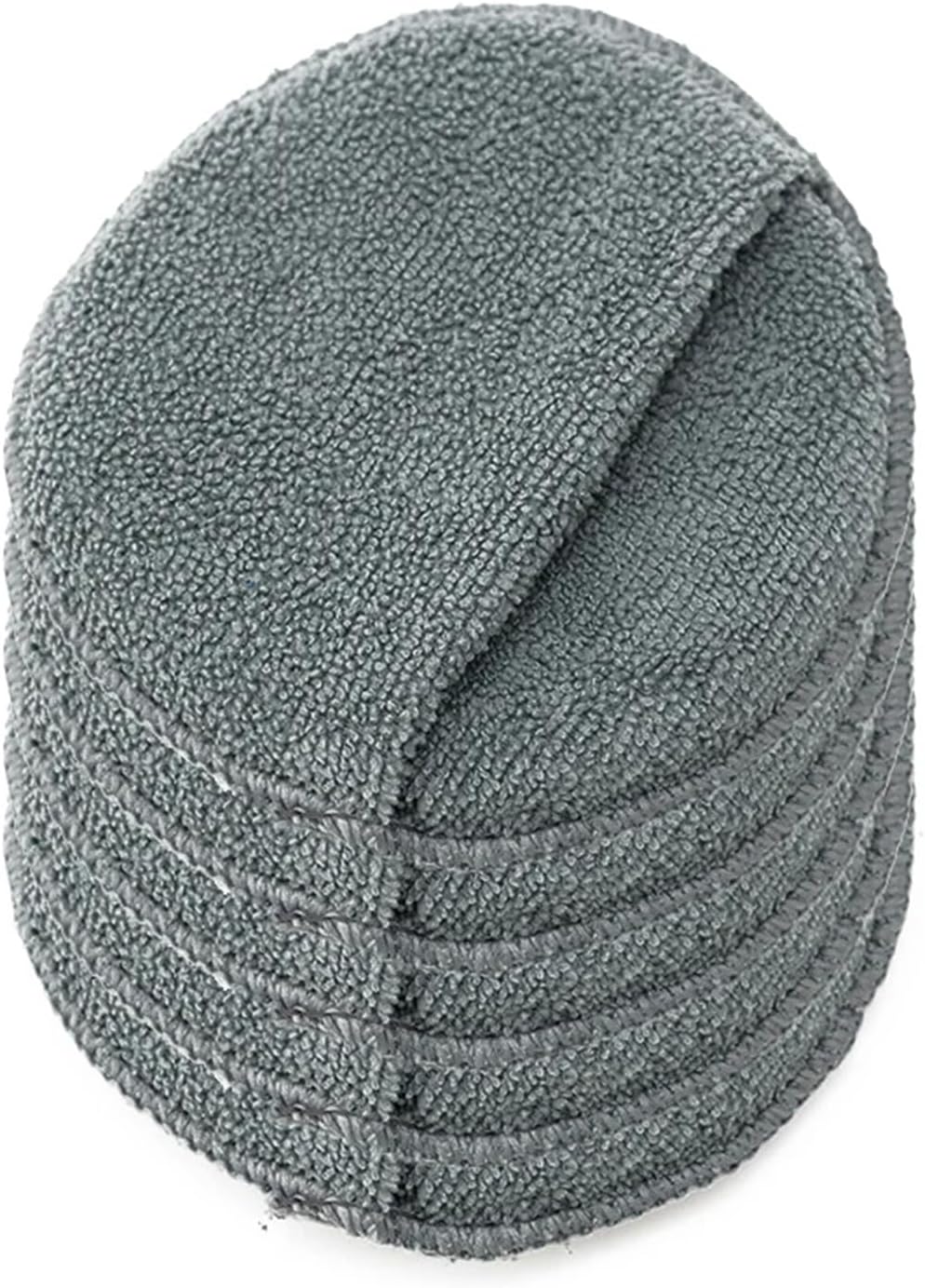 2/5/10Pcs 5-inches Microfiber Wax Applicator Pad Ultra Soft Car Polishing Sponge with Finger Pocket Auto Care Polish Foam Sponge(Grey 10Pcs)