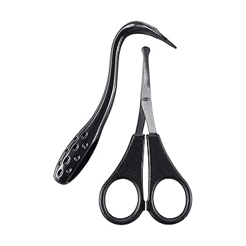 Mikki Ear and Face Care Set for All Coats with Ear and Face Scissors
