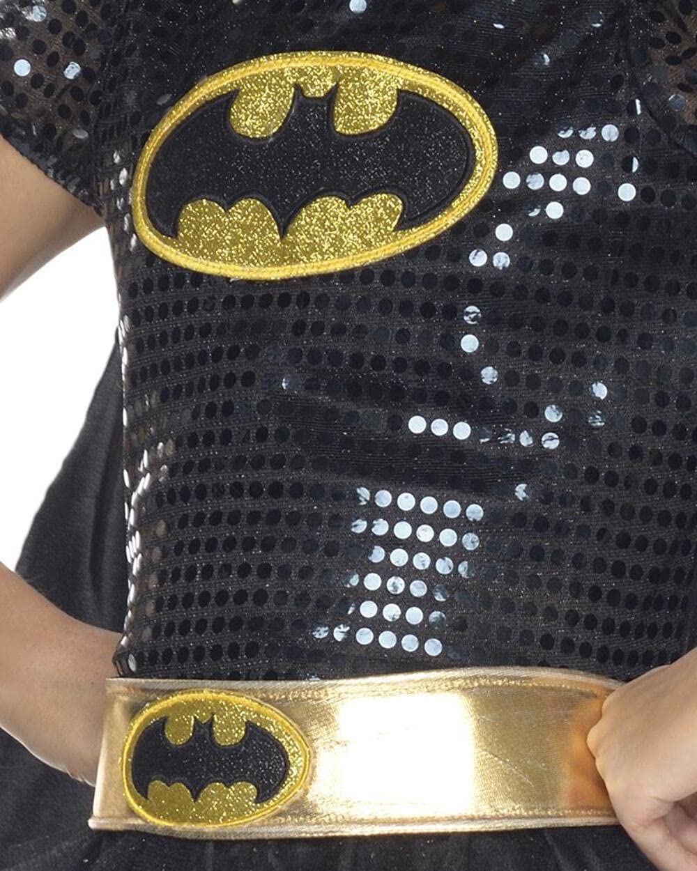 Child Dc Kids Dress Rubie's Batgirl Sequin Dress Child Costume - DC Superheroes ...