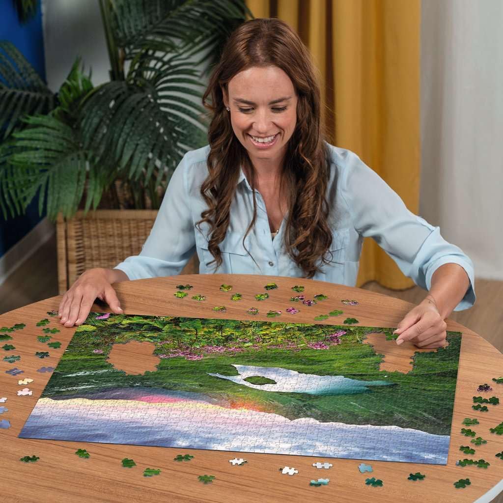 Puzzle Adult 1000 pieces - Allgäuer Bergsee