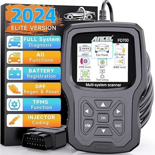 ANCEL FD700 Ford Lincoln Mercury OBD2 Scanner, Full System Automotive