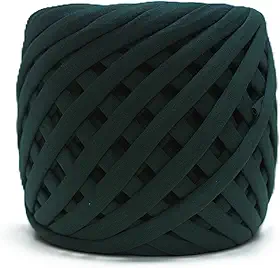 Fio de Malha Dalia Premium 500g – Espessura 33mm, Anti-Pilling, para Crochê, Tricô e Bolsas Artesanais (7007-Musgo)