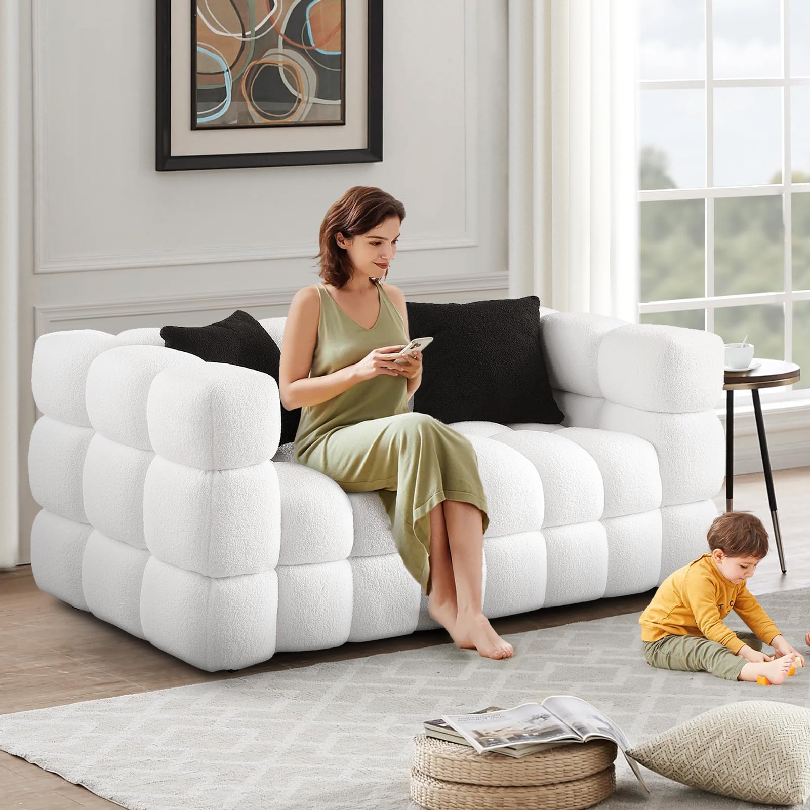Amazon.com: LPKRPL Cloud Sofa Loveseat Sofa Couch, Cloud Couch