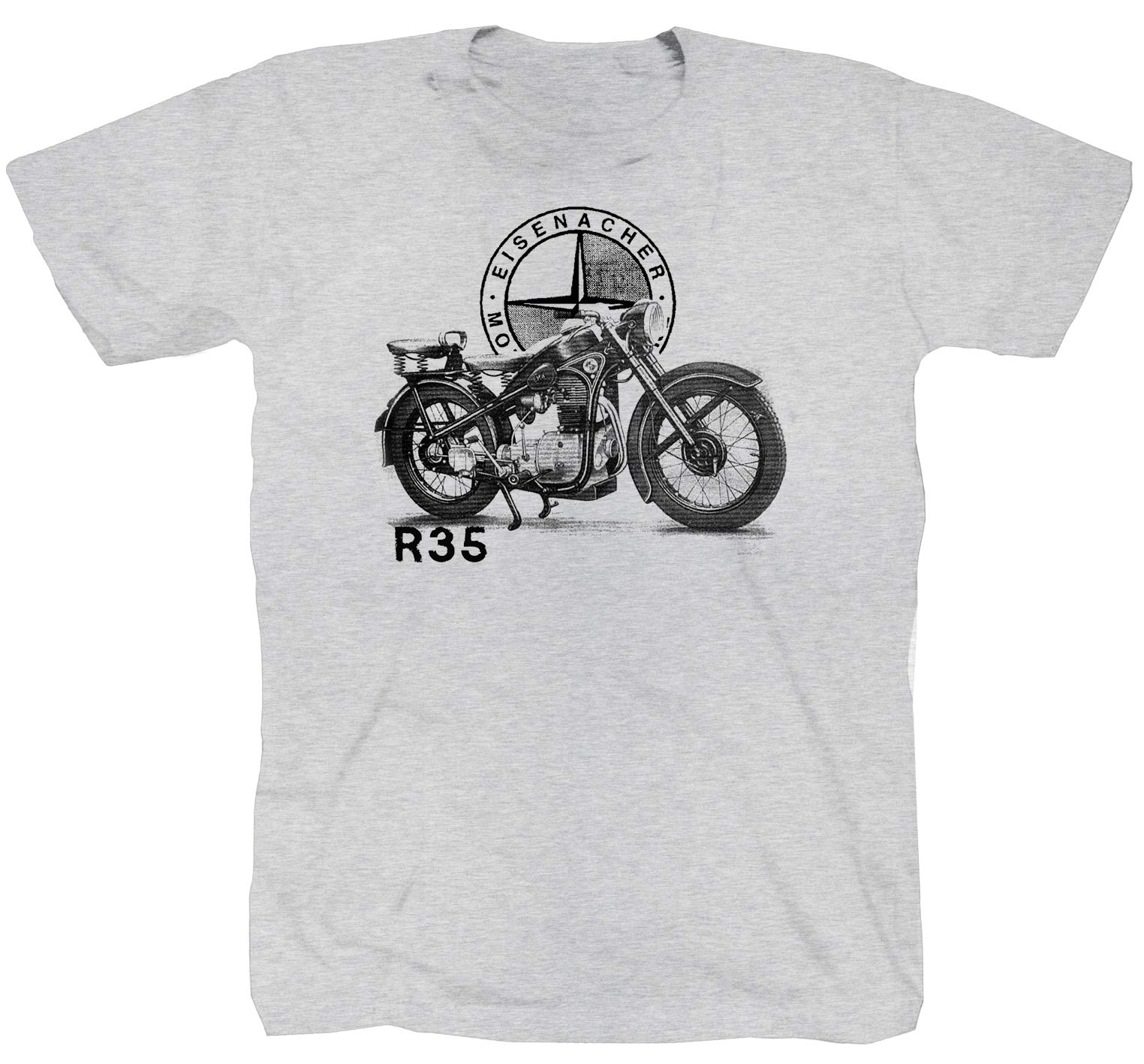 EMW Motorcycle Oldtimer Old school DKW Grey T-Shirt Shirt