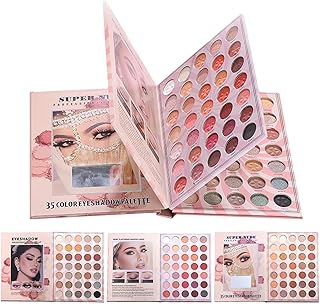 Paleta de sombra de ojos – 105 colores cosmét...