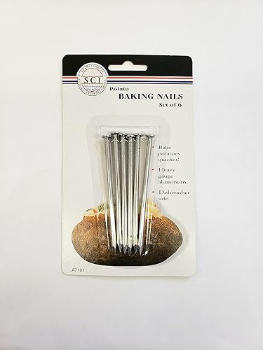 Aluminum Baked Potato Nails Baking Cooking Spud Nail Set of