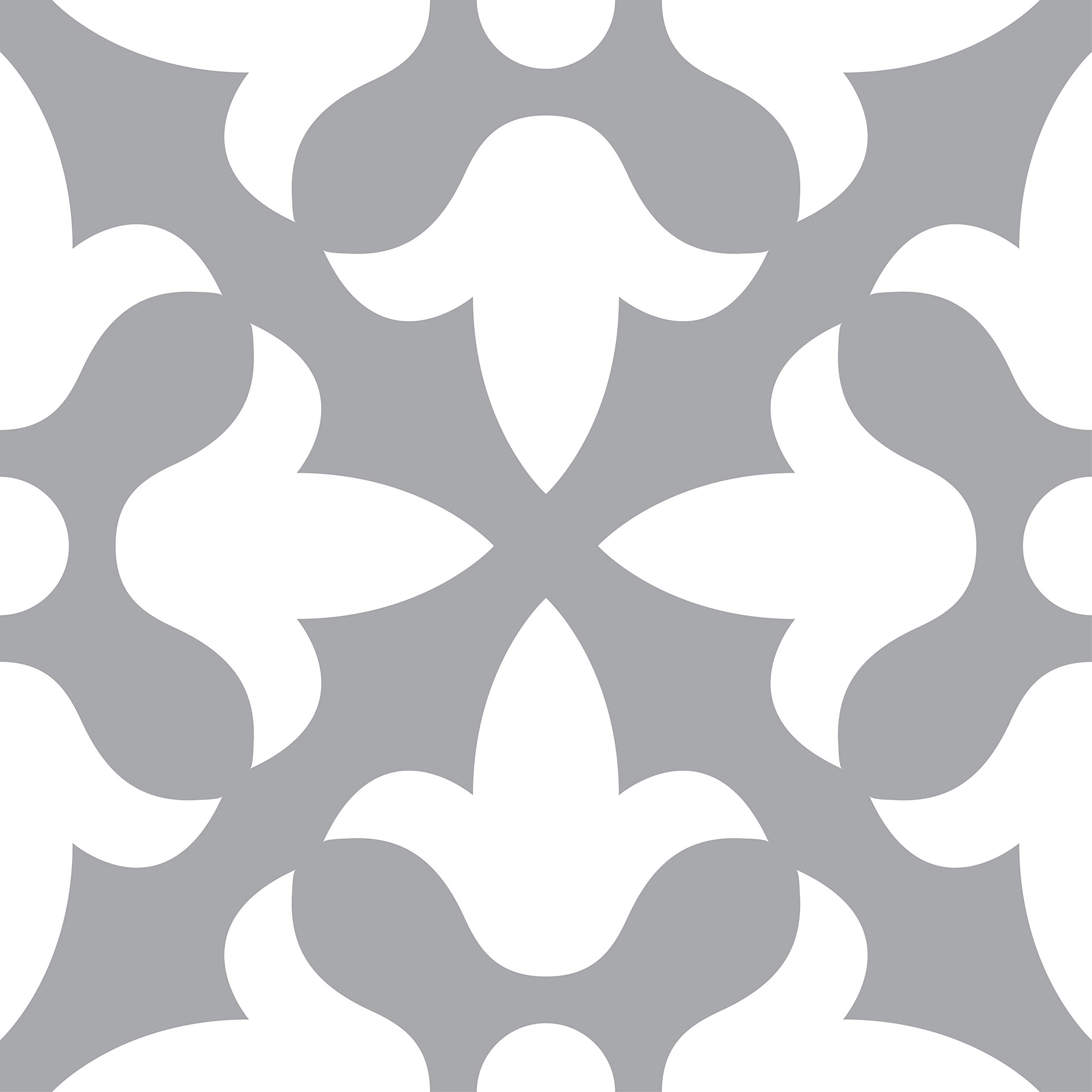 Mi Alma Decor Gray Tile Stickers Peel and Stick Tile Stickers 24 PC Set backsplash Tile Decals Bathroom & Kitchen Vinyl Wall Decals Just Peel Stick Home Decor (Blossom, 8x8 Inch)