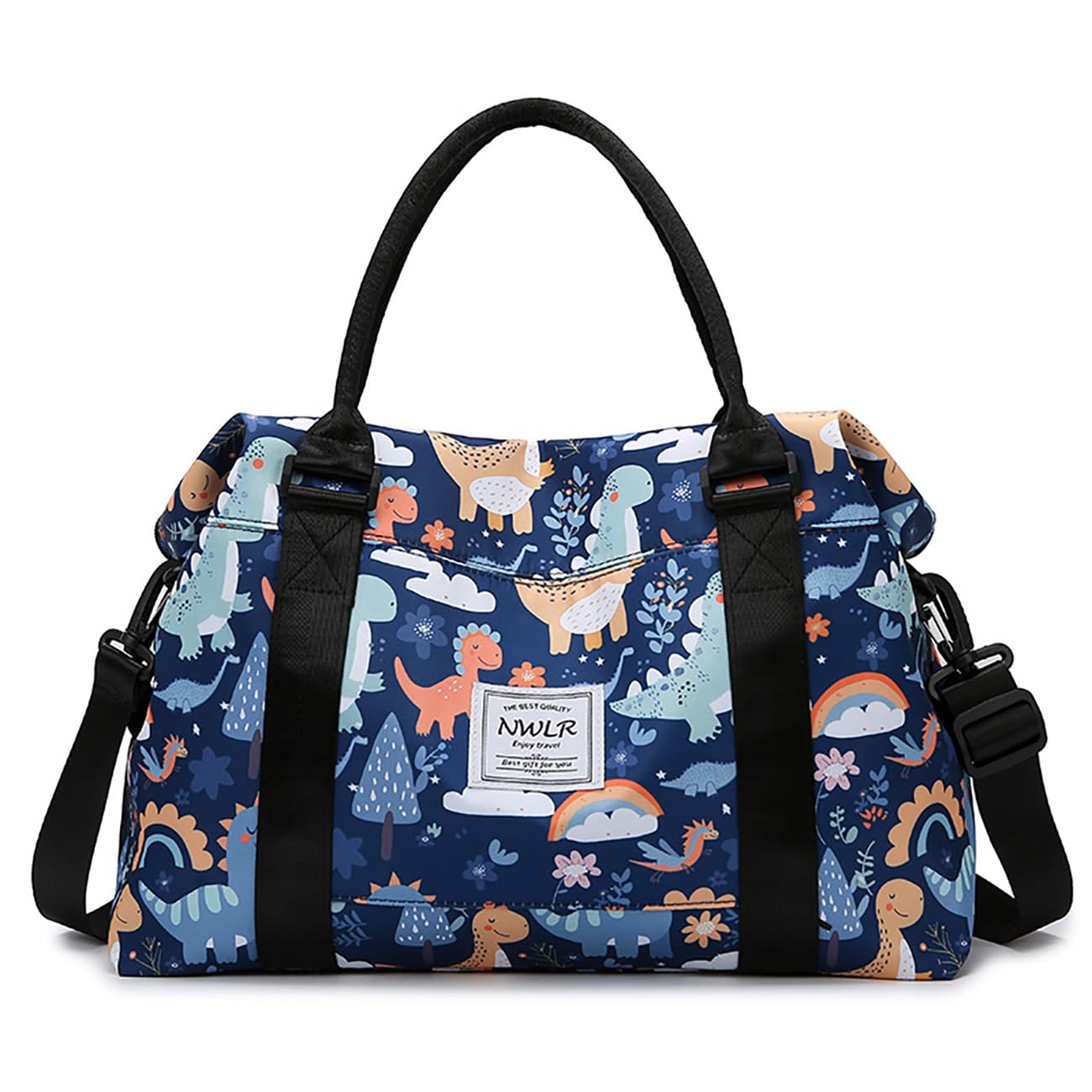 Travel Duffle Bag Weekender Overnight Bag Gym Tote with Dry and Wet Separated Pocket for Women Girls Shoulder Workout Duffel Bag Water Resistant (