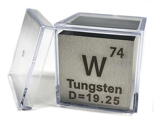 Miniatura 17 de Cubo de metal cobalto de 0.39 pulgadas (0.394 in) hasta un 99.9% puro elemento de tabla periódica de densidad grabada, colección de bloques