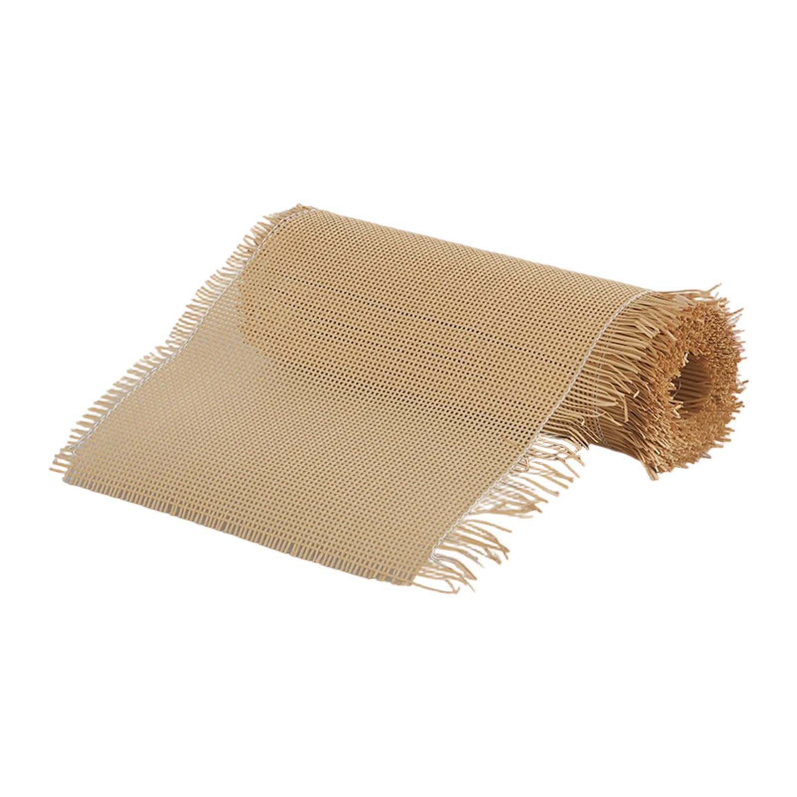 Heimdekor Rolle aus Rohrgeflecht mit synthetisch gewebtem, 40cm