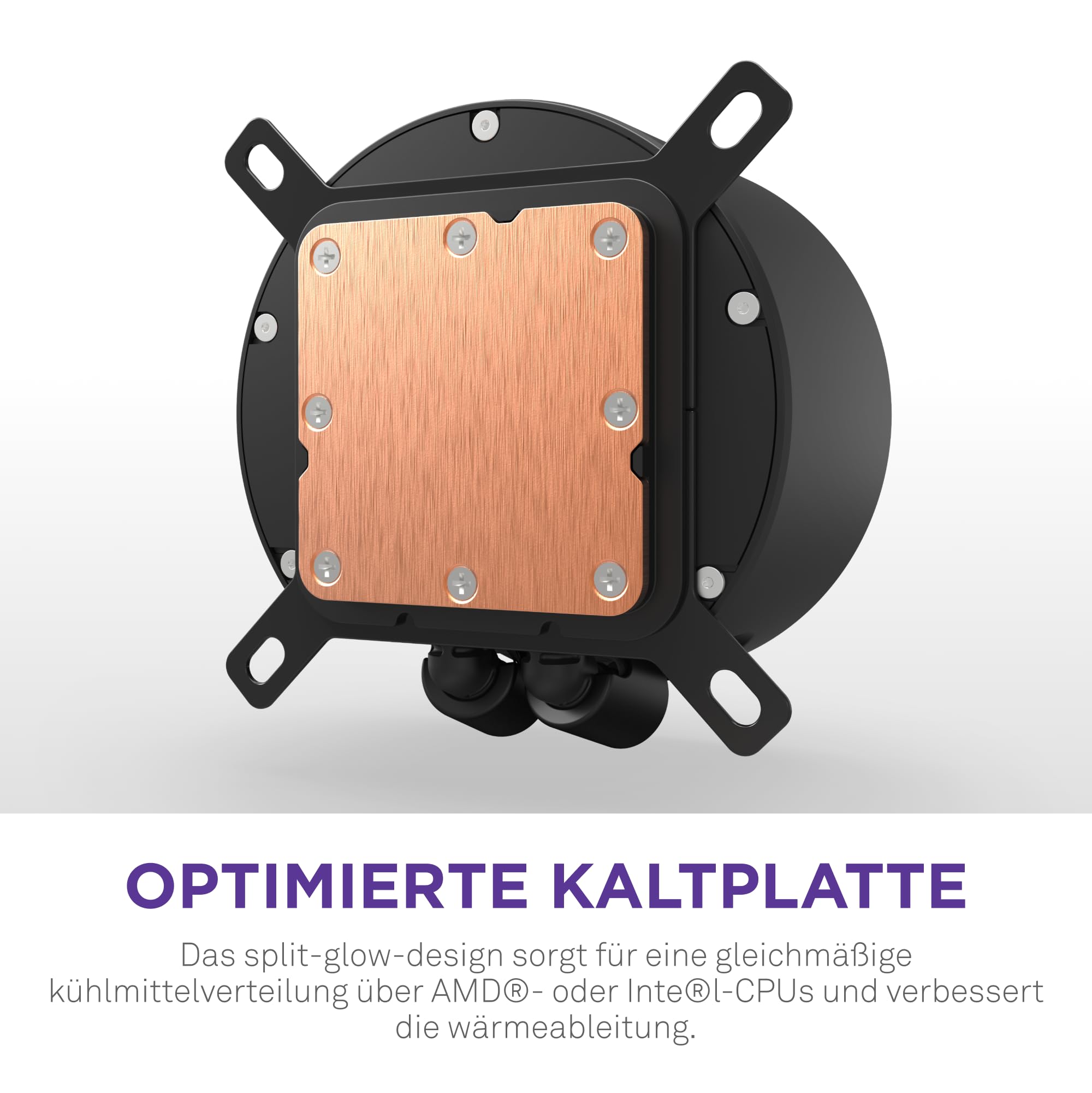 NZXT Kraken Serie – AIO CPU-Flüssigkeitskühler – Anpassbares LCD-Display – Hochleistungs-Lüfter – Kompatibel mit Intel® & AMD® Sockel – Elite 360 RGB – Schwarz