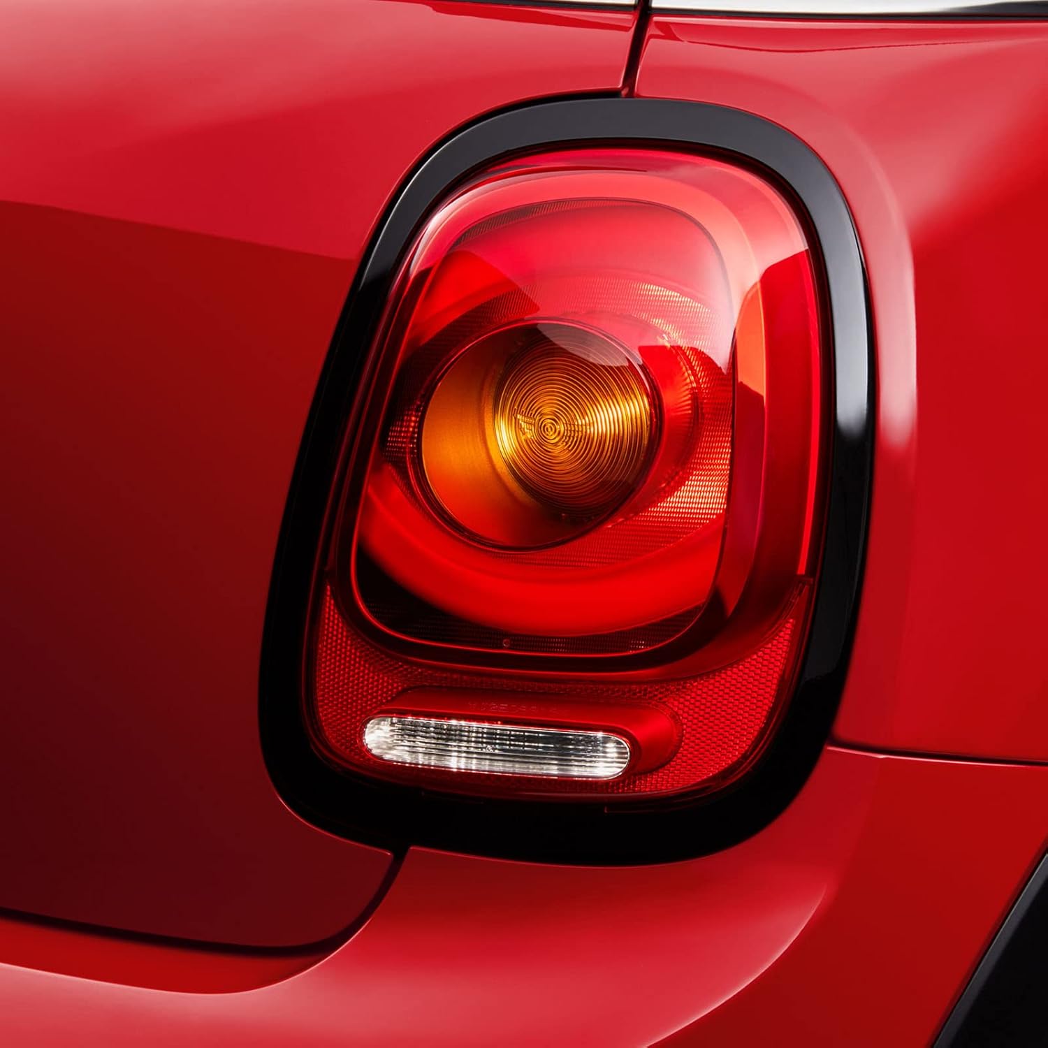 Fydun Headlight Bezels Cover Trim Glossy Black Headlight Taillight Surround Cover Trims for F55 F56 F57 One S JCW 2014+