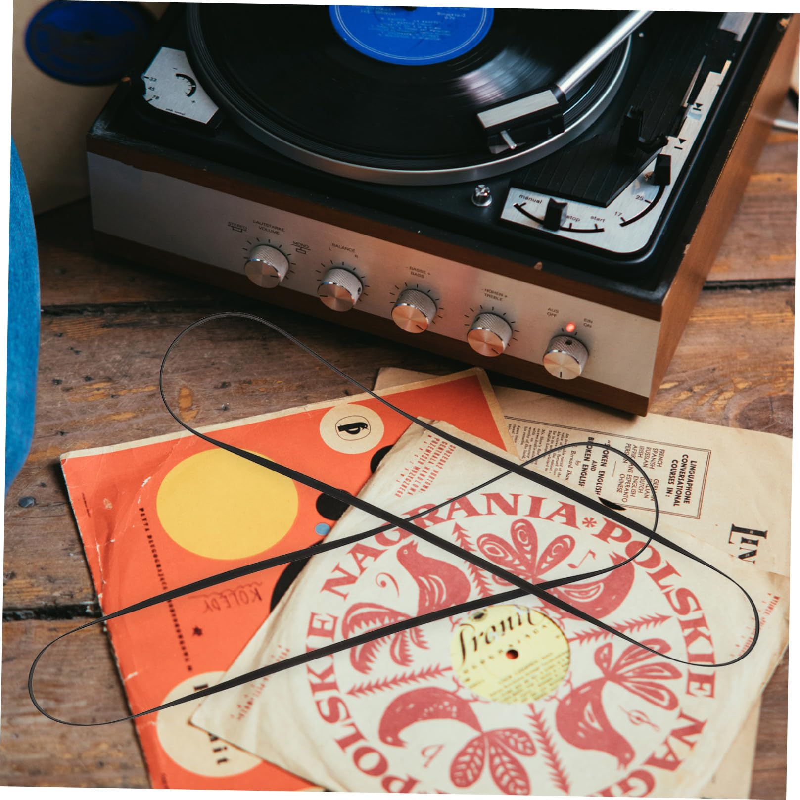 OSALADI 15pièces Courroies De Remplacement Caoutchouc Pour Tourne-disques De Flexible Et Résistant Pour Platines Vinyles Et Phonographes