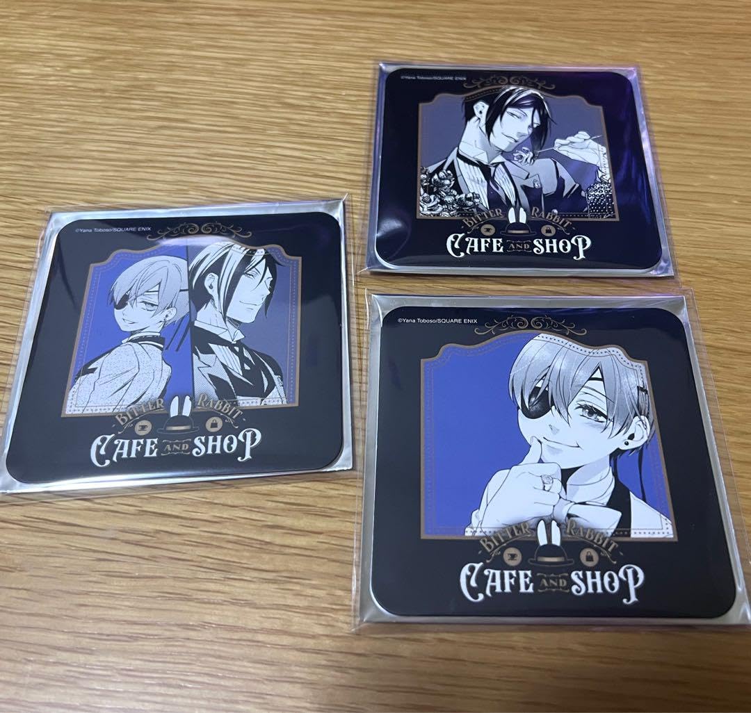 Amazon.co.jp: 黒執事カフェ 特典コースター大阪限定 前半 シエル  