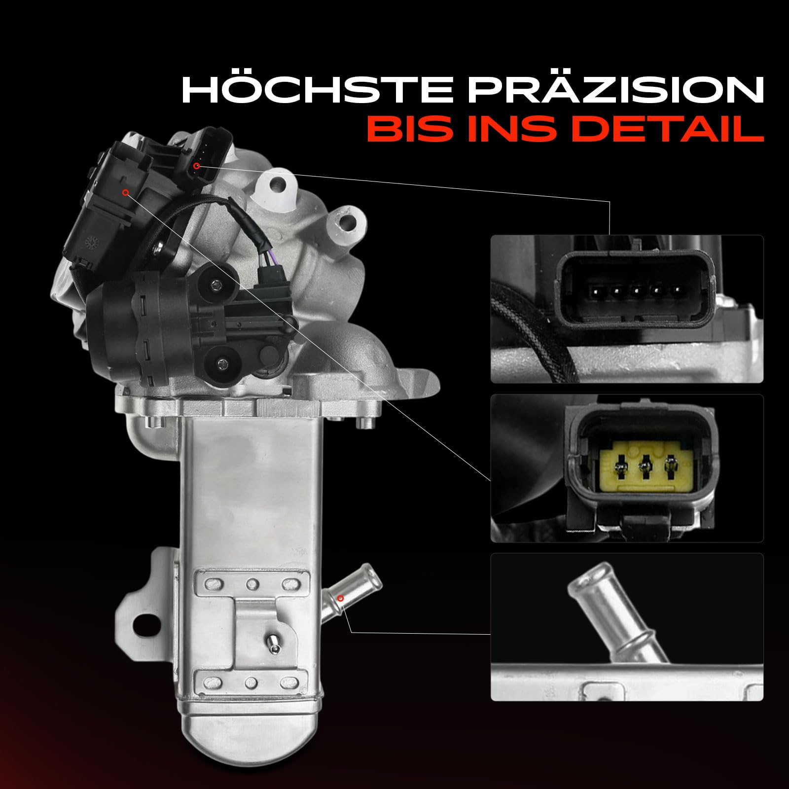 Zawór EGR recyrkulacji spalin do C4 Grand Picasso I C4 II C5 III C8 DS4 DS5 Jumpy C-Max II Focus III Galaxy K-u-g-a I K-u-g-a II Mondeo IV S-Max 308 407 807 5008 9M5Q9D475CA
