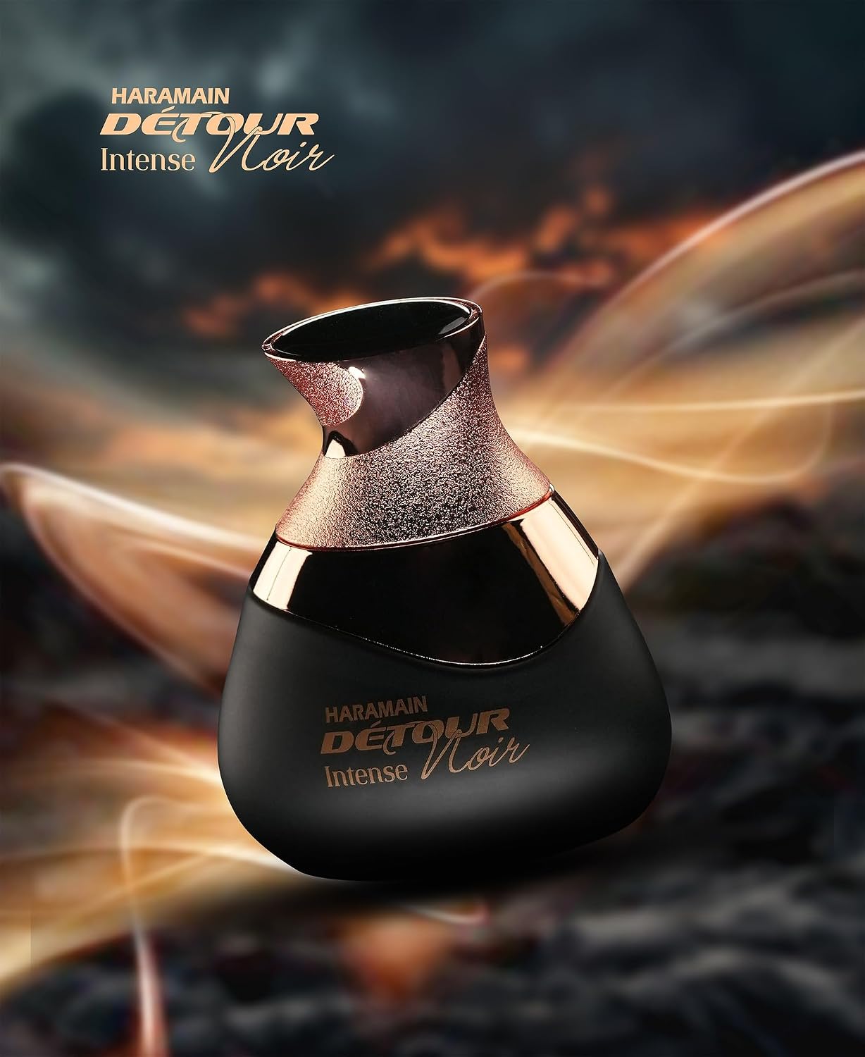 Detour Noir Intense by Al Haramain for Unisex - 3.33 oz EDP Spray