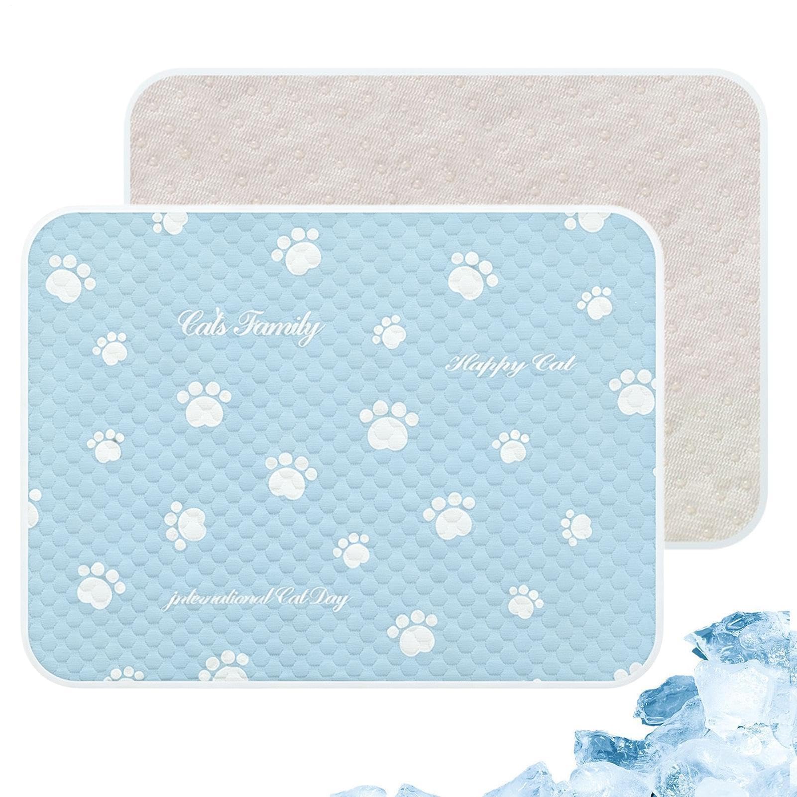 Alfombrilla refrescante para mascotas perros y conejos cama portátil lavable