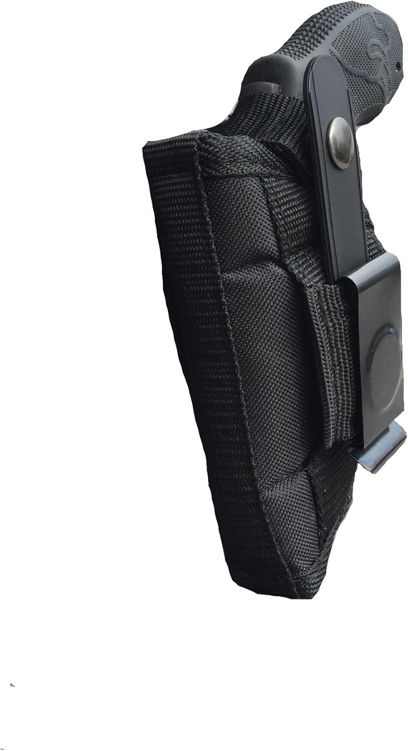 Nylon Belt or Clip on Gun Holster Fits Taurus 905, Raging Bull 500 Mag, 44C with 4" Barrel