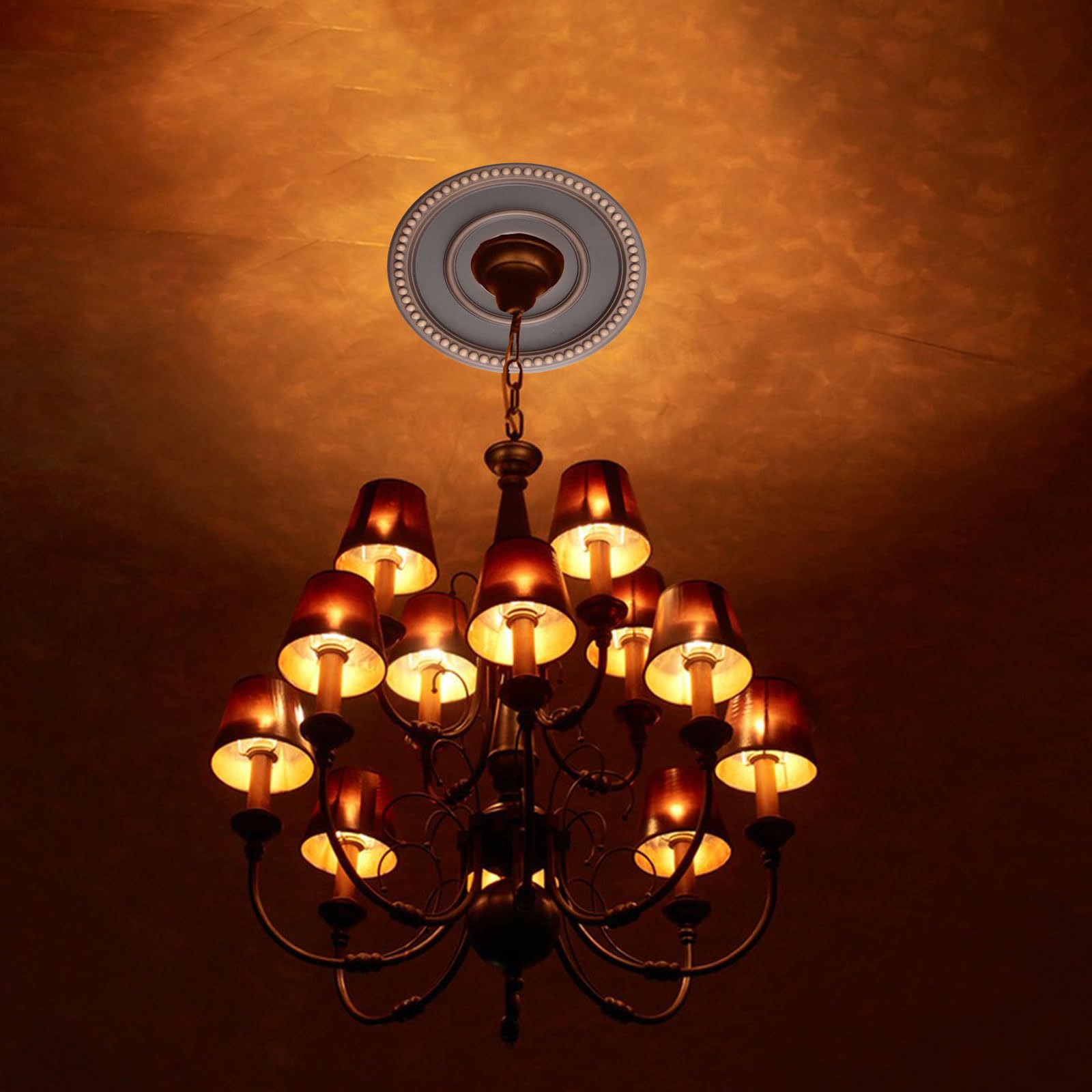 Ceiling Fan Medallion 6 Inch Id Ekena Millwork 20" Ceiling Medallion - Primed Urethane Medallion For Light Fixtures & Ceiling Fans 26 Inch Ceiling Medallion