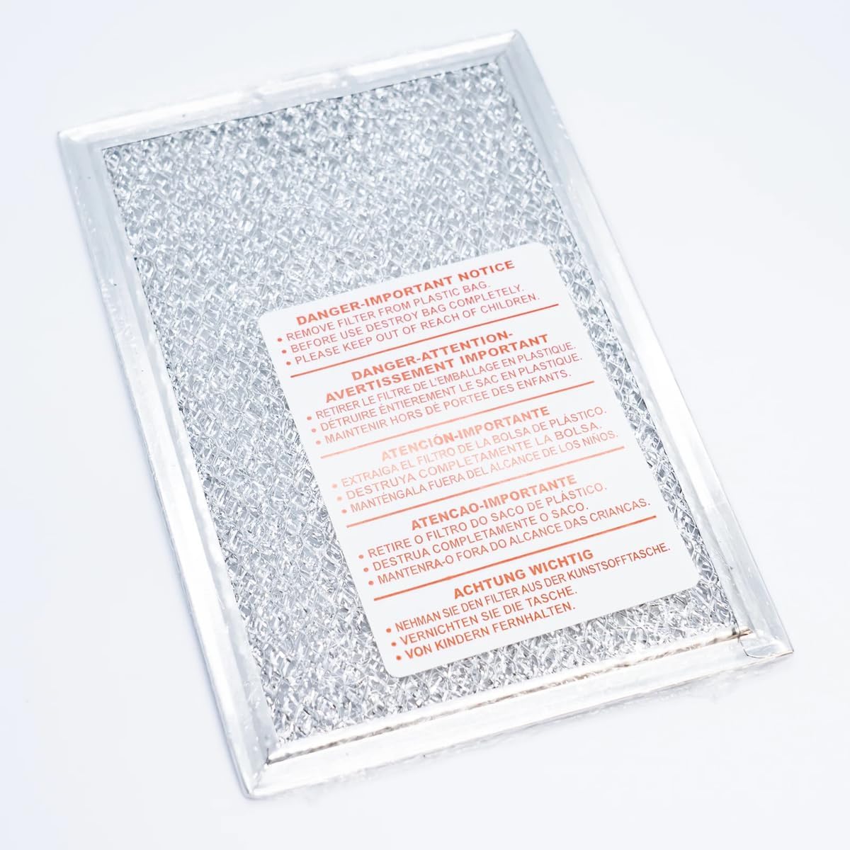 Replacement for 2 Pack of WB02X32793 for GE Range Vent Hood Microwave Aluminum Grease Filter compatible with Choice Manufactured Parts.